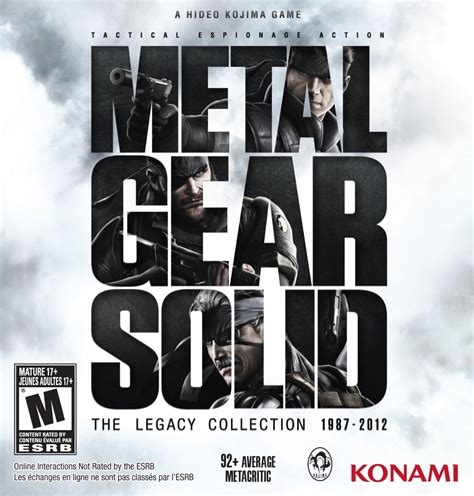 metal gear legacy collection iso box art|MGS Legacy Book : Free Download, Borrow, and Streaming : .